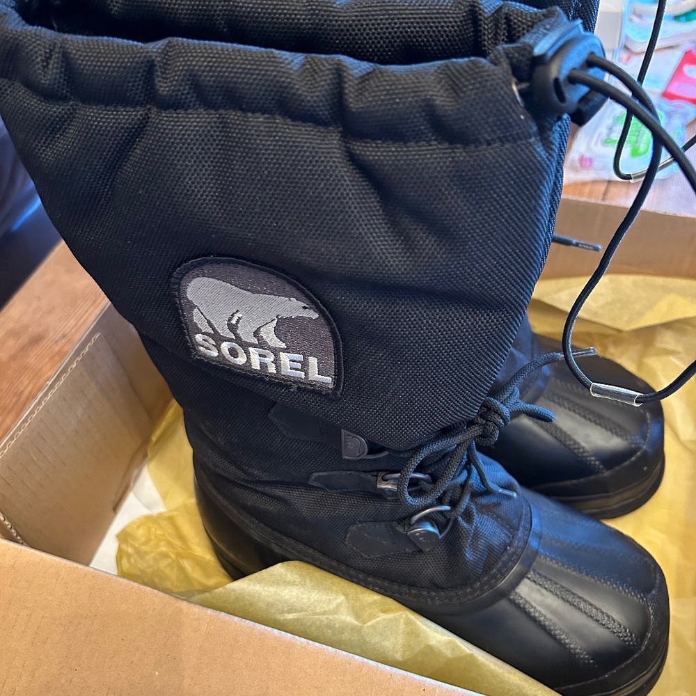 Womens Sorel Tall Glacier boots sz8 LIKE NEW!!